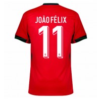 Portugal Joao Felix #11 Replica Home Shirt Euro 2024 Short Sleeve